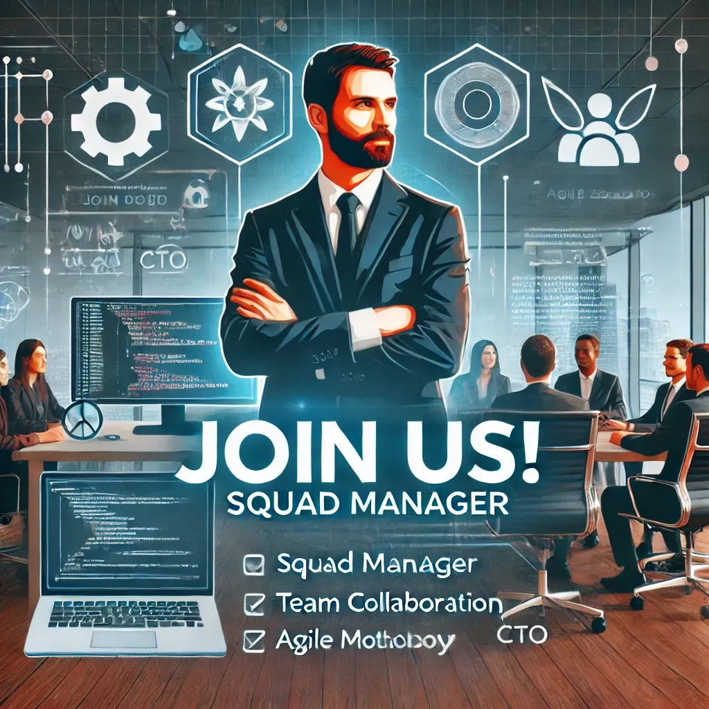 Buscamos un Lider de Equipo de desarrollo de software (SQUAD Manager)